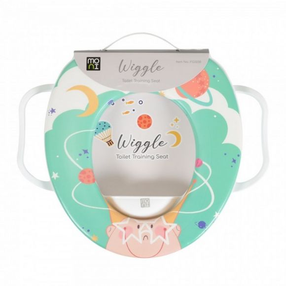 Εκπαιδευτικό στεφάνι τουαλέττας Moni Wiggle green στο Bebe Maison