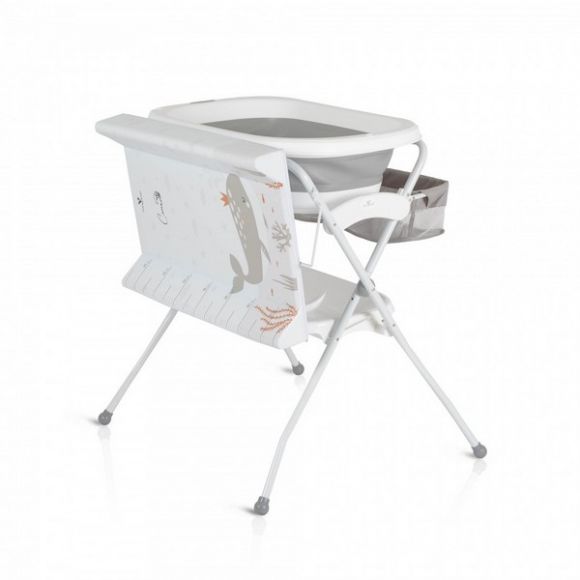 Μπανιέρα αλλαξιέρα Cangaroo Como Grey στο Bebe Maison