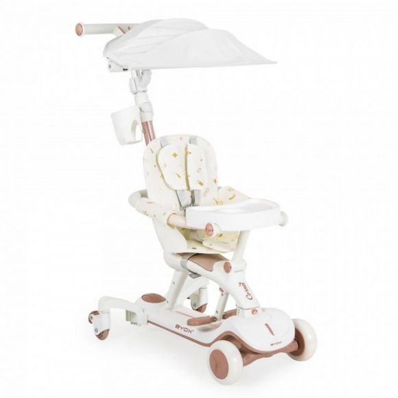 Πολυμορφικό πατίνι Byox Cornet 6in1 white στο Bebe Maison
