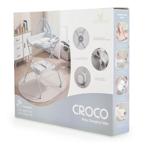 Αλλαξιέρα με βάση Canagroo Croco pink στο Bebe Maison