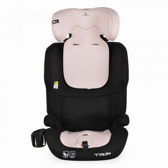 Κάθισμα αυτοκινήτου Moni Trip 76-150cm Baby pink στο Bebe Maison