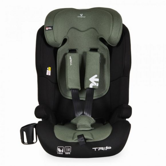 Κάθισμα αυτοκινήτου Moni Trip 76-150cm Hunter green στο Bebe Maison