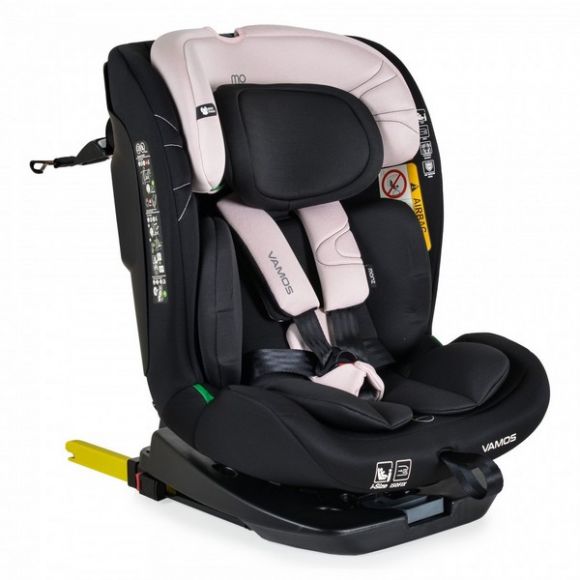 Κάθισμα αυτοκινήτου Moni Vamos-size 40-150cm Baby pink στο Bebe Maison