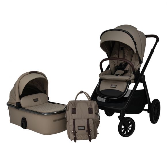 Πολυκαρότσι Bebe Stars 2 σε 1 Mythos Natural Beige 345-182 στο Bebe Maison