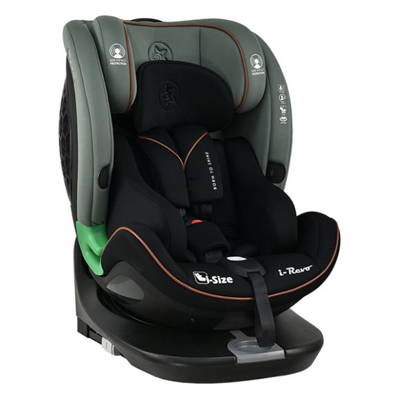 Κάθισμα αυτοκινήτου Bebe Stars i-Revo i-Size 360° Olive 906-176 στο Bebe Maison