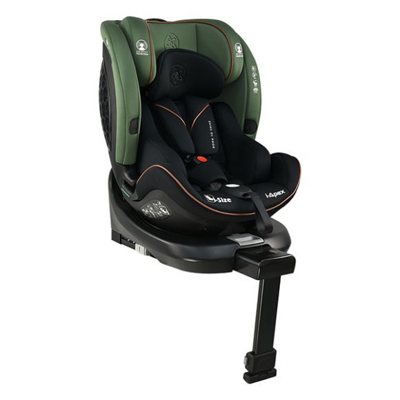 Κάθισμα Αυτοκινήτου i-Apex i-Size 360° Green 916-176 στο Bebe Maison