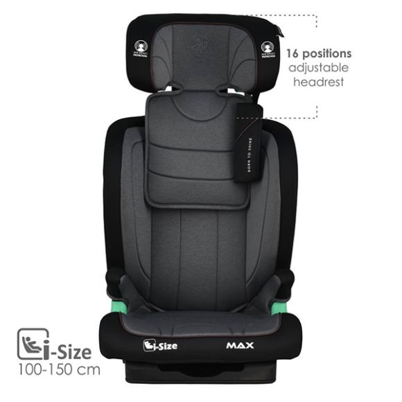 Κάθισμα Αυτοκινήτου Max Isofix i-Size Grey 936-186 στο Bebe Maison