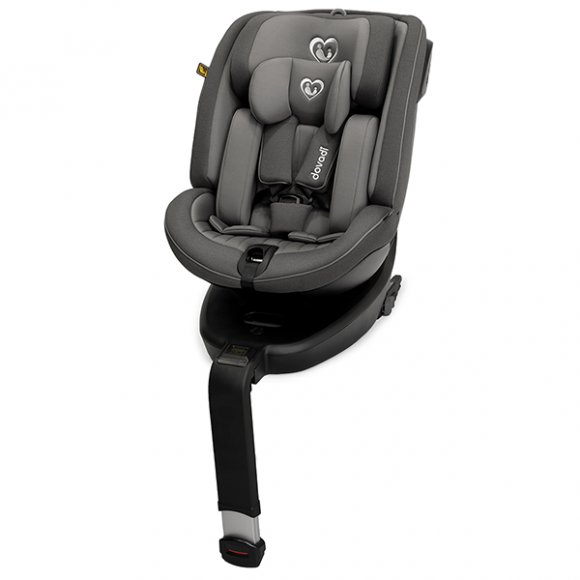 Κάθισμα Αυτοκινήτου Dovadi iQ 360° i-size 40-125cm isofix 0-25kg Metallic grey στο Bebe Maison