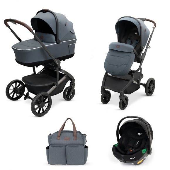 Πολυκαρότσι 3 σε 1 Dovadi Fly Night Grey στο Bebe Maison