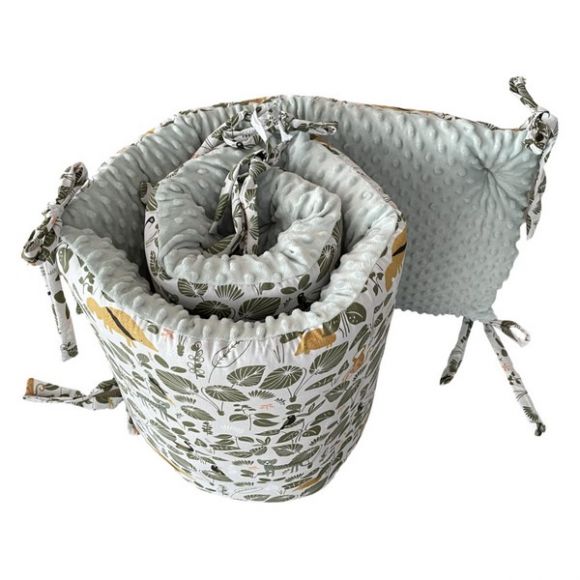 Προστατευτική πάντα 2.1μ Catriss Minty Jungle στο Bebe Maison