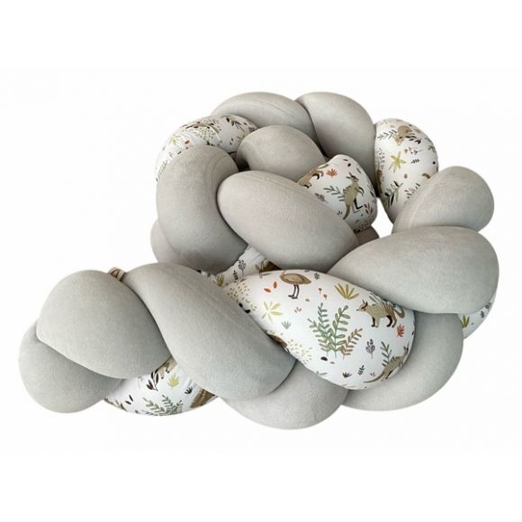 Πλεξούδα Catriss Grey Whisper στο Bebe Maison
