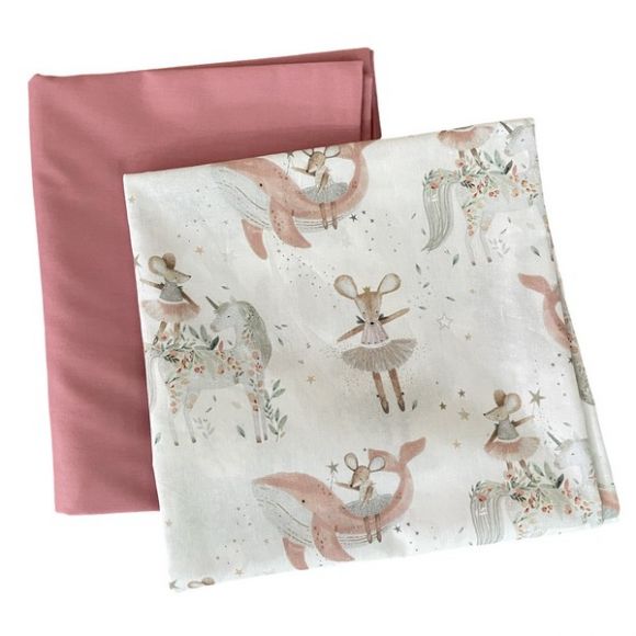 Σετ σεντόνια κούνιας Catriss Rose Fantasy στο Bebe Maison