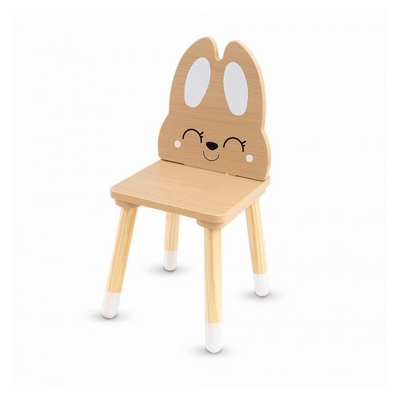 Ξύλινο τραπέζι Moni Cute Bunny με 2 καρέκλες στο Bebe Maison