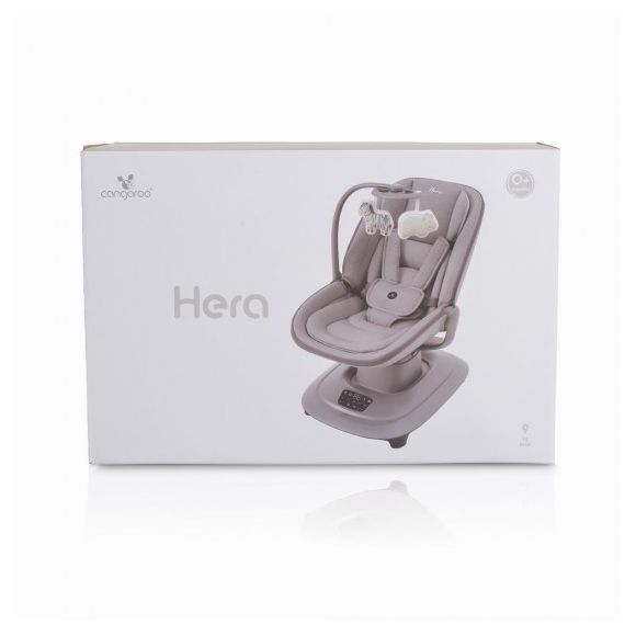 Ηλεκτρική κούνια ρηλάξ Cangaroo Hera Dark Grey στο Bebe Maison