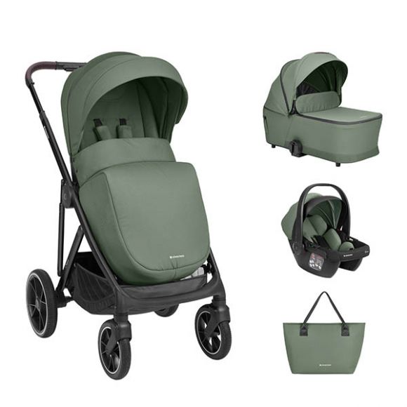 Πολυκαρότσι 3 σε 1 Kikka Boo Chiara Army Green στο Bebe Maison