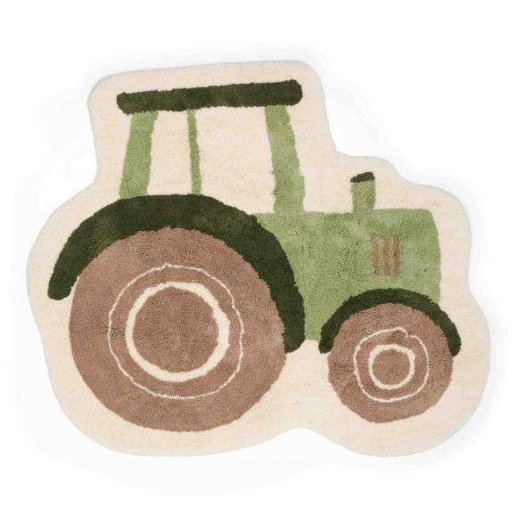 Χαλί δωματίου Little Dutch Tractor με υπόστρωμα latex 100x110 στο Bebe Maison