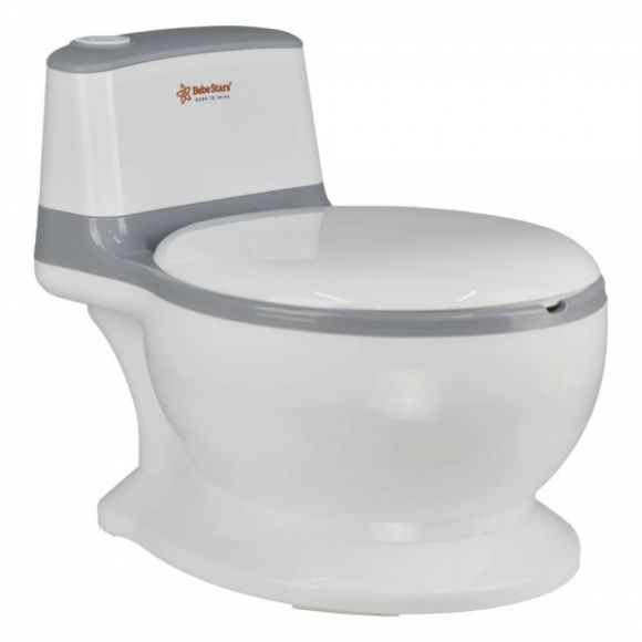 Γιογιό κάθισμα Bebe Stars Toilet Grey στο Bebe Maison