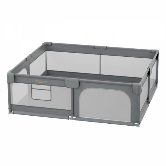 Πάρκο για μωρά ορθογώνιο 180×200 Bebe Stars Playzen Grey 880-200 στο Bebe Maison