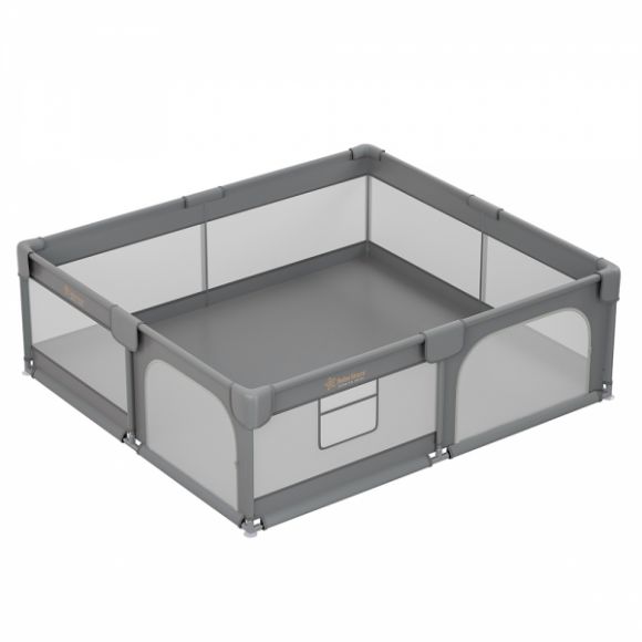 Πάρκο για μωρά ορθογώνιο 180×200 Bebe Stars Playzen Grey 880-200 στο Bebe Maison