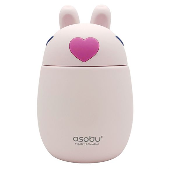 Παιδικό ισοθερμικό δοχείο φαγητού Asobu Bestie Foodie 590 ml Bunny στο Bebe Maison