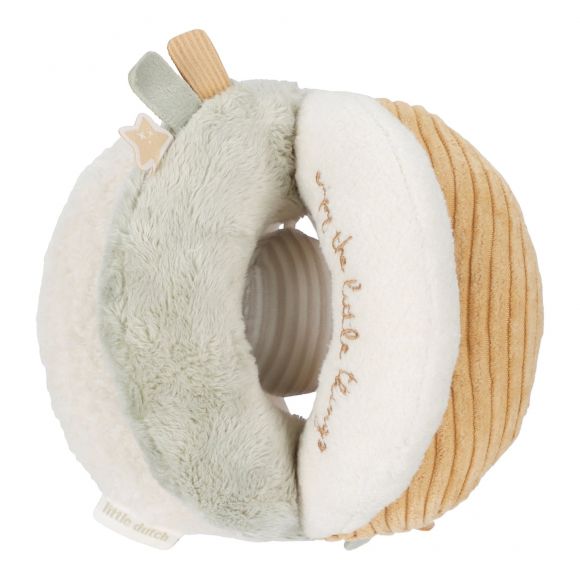 Παιδική υφασμάτινη μπάλα με χειρολαβές Little Dutch Newborn Naturals στο Bebe Maison