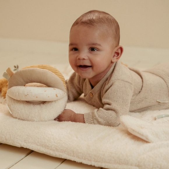 Παιδική υφασμάτινη μπάλα με χειρολαβές Little Dutch Newborn Naturals στο Bebe Maison