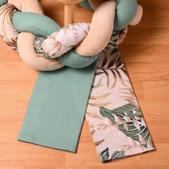 Σετ Σεντόνια για λίκνο Abo Tropical Leaves 2τμχ στο Bebe Maison