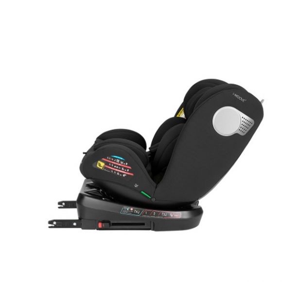 Παιδικό κάθισμα αυτοκινήτου Kikka Boo i-SIZE 40-150 εκ i-Moove 2  Black στο Bebe Maison