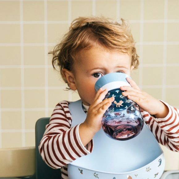 Εκπαιδευτικό ποτηράκι περιμετρικό Little Dutch Mio 300 ml - Little Farm στο Bebe Maison