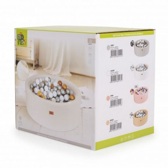Αναδιπλούμενη πισίνα με 200 μπάλες Moni Beige στο Bebe Maison