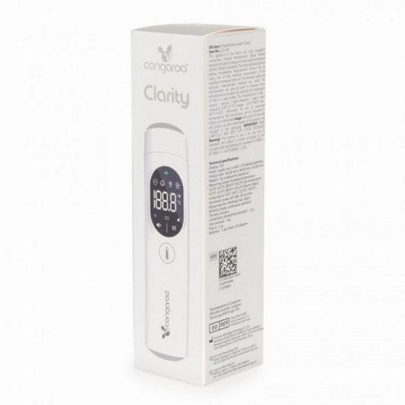 Ψηφιακό θερμόμετρο υπερύθρων Cangaroo Clarity στο Bebe Maison Ψηφιακό θερμόμετρο υπερύθρων Cangaroo Clarity στο Bebe Maison