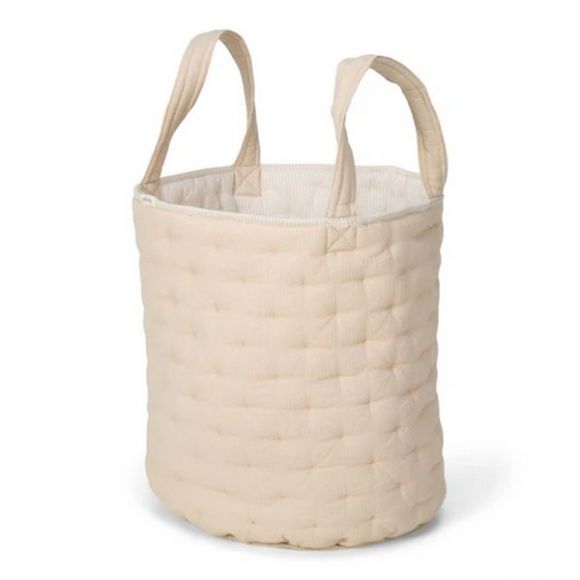 Καλάθι αποθήκευσης Little Dutch μεγάλο Pure Soft Beige Stripe στο Bebe Maison Καλάθι αποθήκευσης Little Dutch μεγάλο Pure Soft Beige Stripe στο Bebe Maison