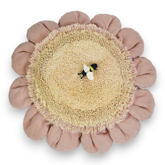 Πουφ Lorena Canals Pink Daisy στο Bebe Maison Πουφ Lorena Canals Pink Daisy στο Bebe Maison
