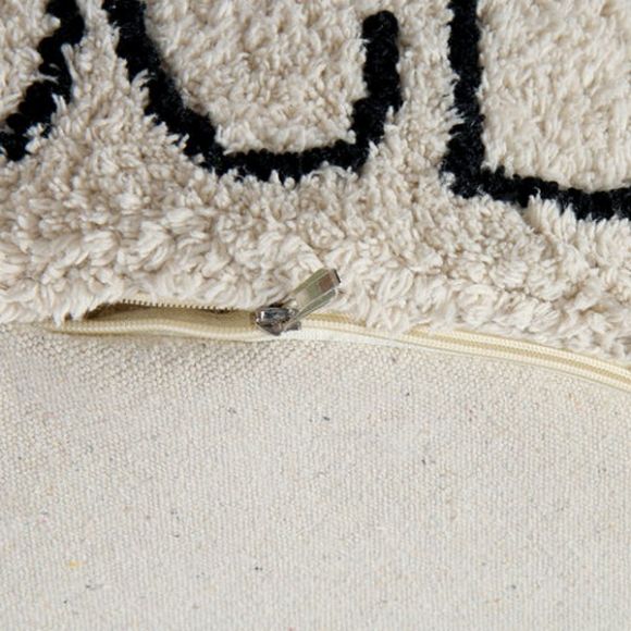 Πουφ Lorena Canals ABC Natural/Black στο Bebe Maison