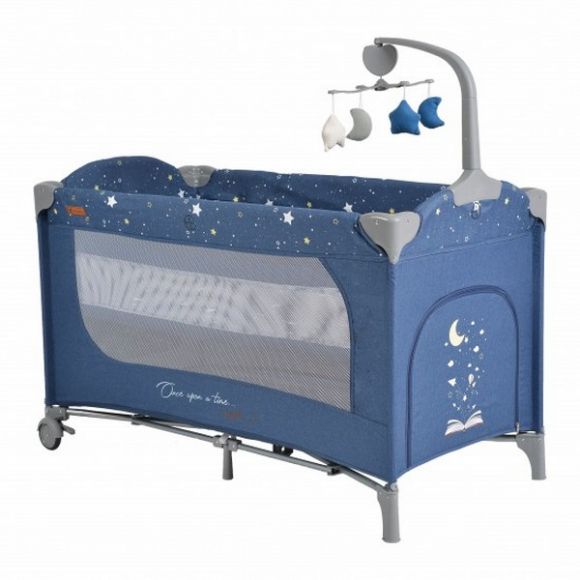 Διώροφο παρκοκρέβατο Cangaroo Once Upon A Time 2 Jeans με παιχνίδι στο Bebe Maison