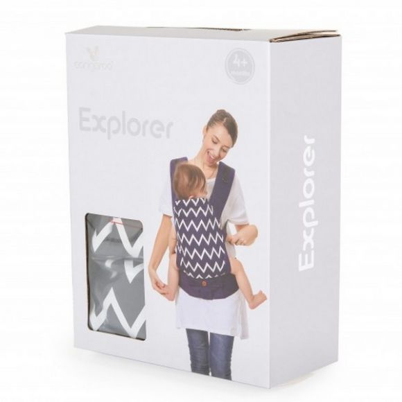 Εργονομικός μάρσιπος Cangaroo Explorer blue στο Bebe Maison