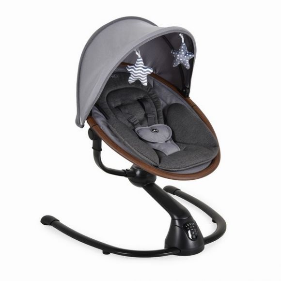 Ηλεκτρική κούνια ρηλάξ Cangaroo Cloud Premium + Dark grey στο Bebe Maison