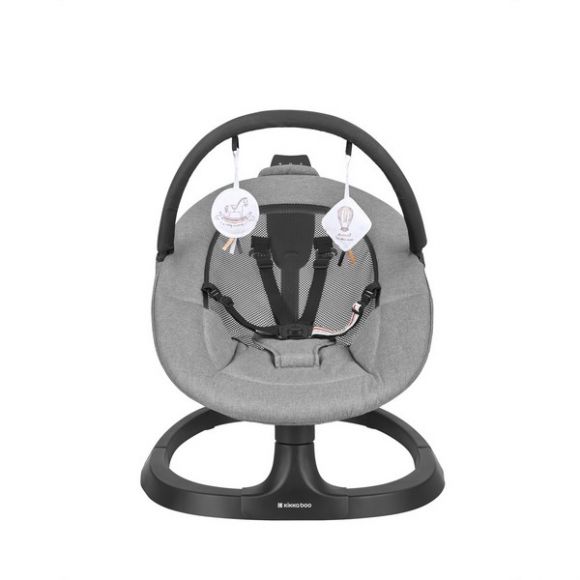 Ηλεκτρική κούνια ρηλάξ Kikka Boo Zazu Grey στο Bebe Maison