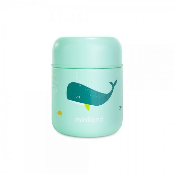 Θερμός φαγητού Miniland 280ml Ocean Whale στο Bebe Maison