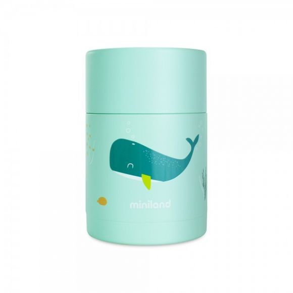 Θερμός φαγητού Miniland 600ml Ocean Whale στο Bebe Maison