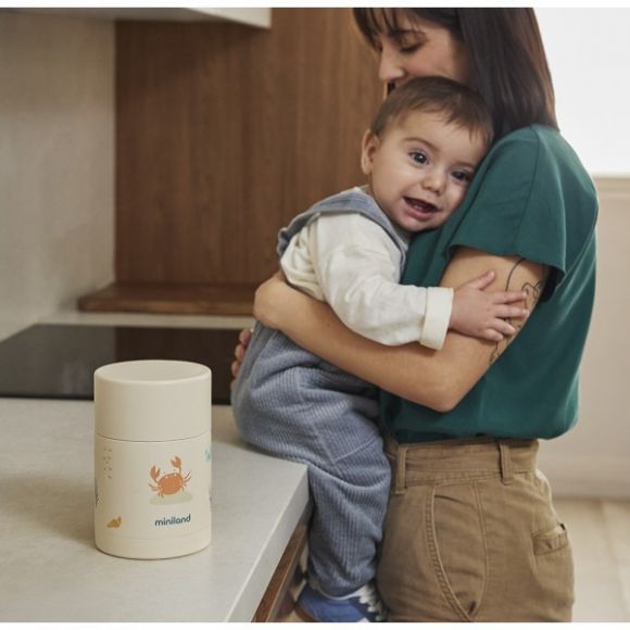 Θερμός φαγητού Miniland 280ml Ocean Crab στο Bebe Maison
