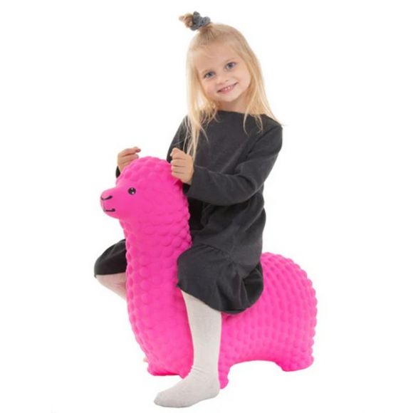 Φουσκωτά ζωάκια Gerardo's Jumpy Αλπακά ροζ στο Bebe Maison