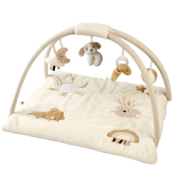 Βρεφικό στρωματάκι δραστηριοτήτων Nattou με γυμναστήριο - ορθογώνιο Εκρού στο Bebe Maison
