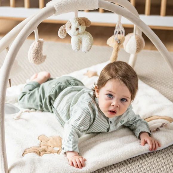 Βρεφικό στρωματάκι δραστηριοτήτων Nattou με γυμναστήριο - ορθογώνιο Εκρού στο Bebe Maison