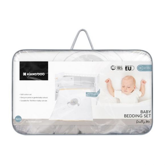 Σετ προίκας μωρού Kikka Boo 70x140 Seally Me 6τμχ στο Bebe Maison