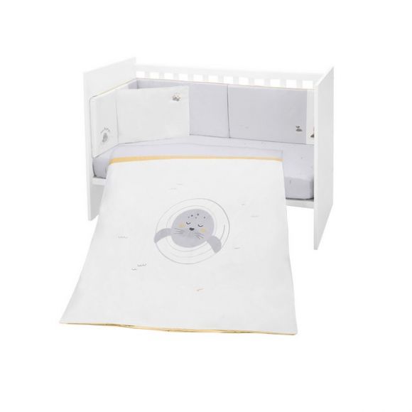 Σετ προίκας μωρού Kikka Boo 70x140 Seally Me 6τμχ στο Bebe Maison