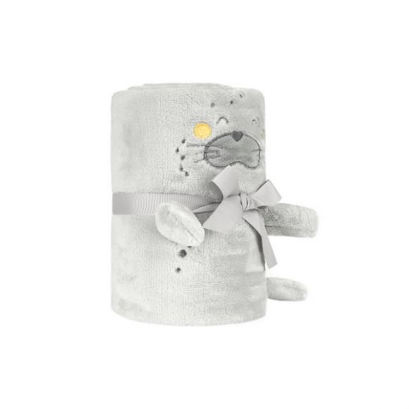 Κουβέρτα δώρου Kikka Boo με 3D κέντημα Seally Me στο Bebe Maison
