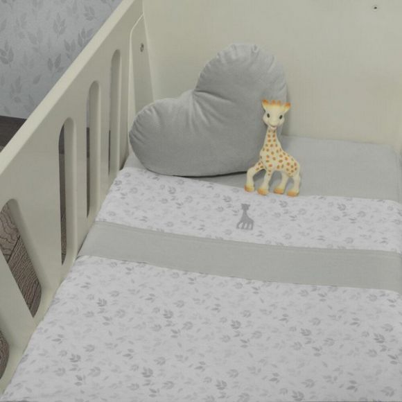 Σετ σεντόνια λίκνου Sophie La Girafe σχέδιο 507 στο Bebe Maison