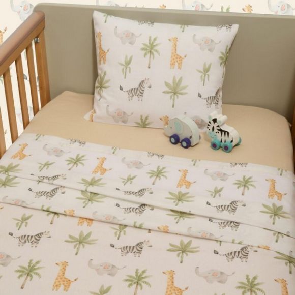 Σετ σεντόνια κούνιας Oliver σχέδιο 424 στο Bebe Maison