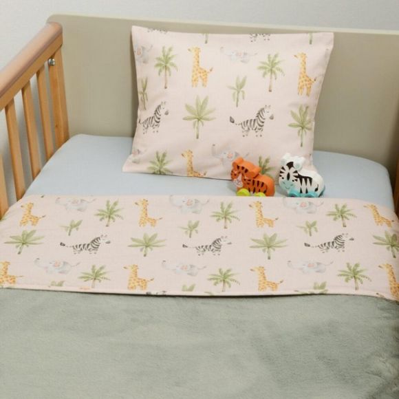 Κουβέρτα λίκνου Oliver Μinky διπλής όψης σχέδιο 425 στο Bebe Maison